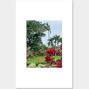 Tropical Plantation Maui Study 1 Posters and Art